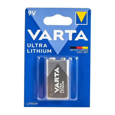 Varta Battery Lithium 9v Bli 1, 6122301401