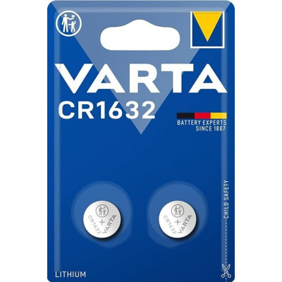Varta Batteries Electronics Cr1632 Lithium Button Cells