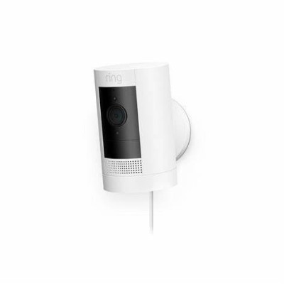 RING Stick Up Cam Plug-in Security Cam