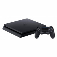 Sony PlayStation PS4 Slim 500GB 2216A F-Chassis Console - Jet Black