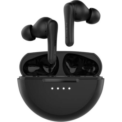 Belkin SoundForm Rhythm True Wireless Earbuds with Built, in Microphone, AUC012btBK