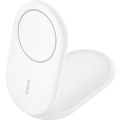 Belkin Magnetic Foldable Wireless Charger with Qi2 15W, WIB007myWH
