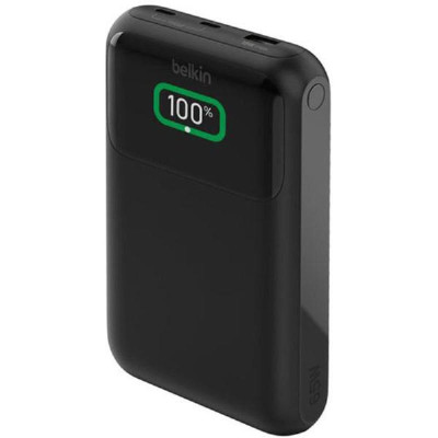 Belkin Power Bank 20000 Mah 3-Port Wired For Laptop - Black, BPB020btBK