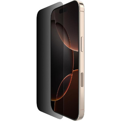 Belkin ScreenForce InvisiGlass Treated Smartphone Screen Protector iPhone 16 Pro, OVA169hq