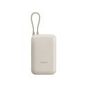 Xiaomi 33W Power Bank 10,000mAh (Integrated Cable), Tan