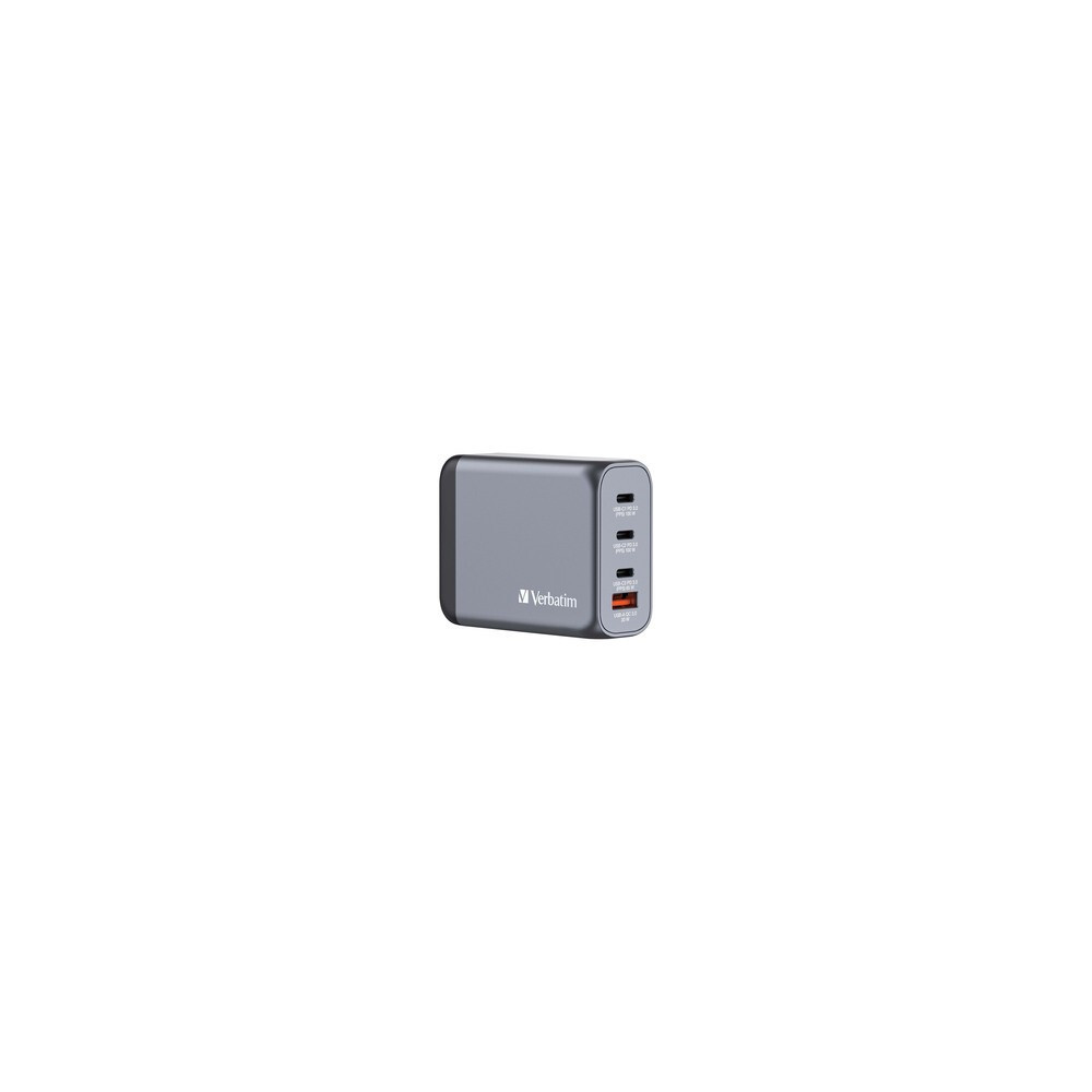 Verbatim 100W 4-Port GaN Wall Charger, 32202