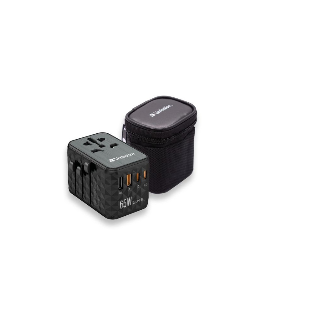 Verbatim USB Wall Charger 2-Port 35W GaN Charger, 32200