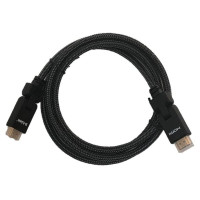 Dlink HCB4AABLBRR18 Flat HDMI Cable With 3D Support 1.8m Black