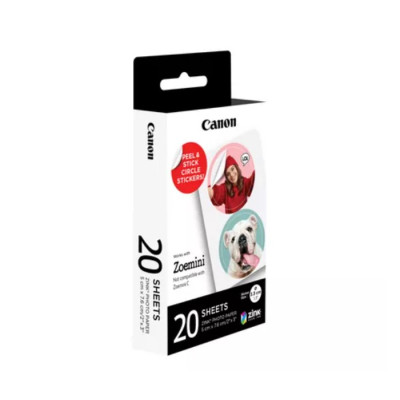 Canon ZINK Circle Paper - 20 Sheets