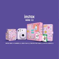 Fujifilm Camera Mini 12 Lilac Purple Bundle