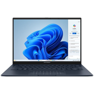 Asus Zenbook 14 OLED UX3405CA-PZ052W, 16GB RAM, 1TB M.2 NVMe™ PCIe® 4.0 SSD, 14 Inch 3K OLED 16:10 aspect ratio,Blue
