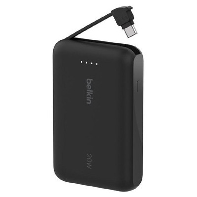 Belkin BoostCharge PD Fast Charging, 10000 mAh, Power Bank Charger, BPB021hqBKBPB021hqBK