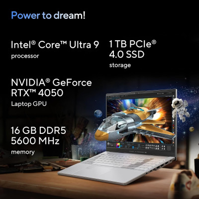 Asus Vivobook Pro 15 OLED, 15.6-inch, 3K OLED, 120Hz Refresh Rate, 6GB GDDR6, 16GB RAM, N6506MU-MA011W