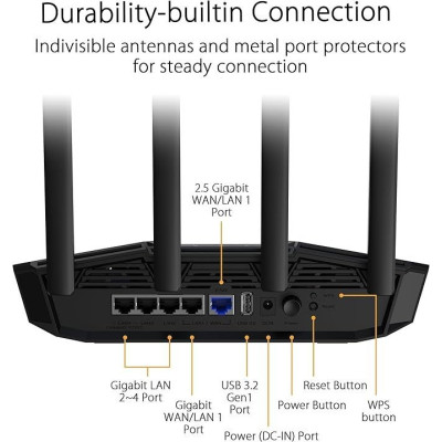 Asus TUF Gaming BE3600 Dual Band Wi-Fi 7 Gaming Router