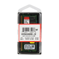 Kingston Ram 32GB 5600MT/s DDR5 Non-ECC CL46 SODIMM 2Rx8, Laptop, KVR56S46BD8-32
