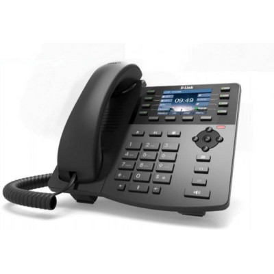 D-Link Business IP Phone - 2.8-inch - 1 x PoE Gigabit LAN Port, DPH-150GE