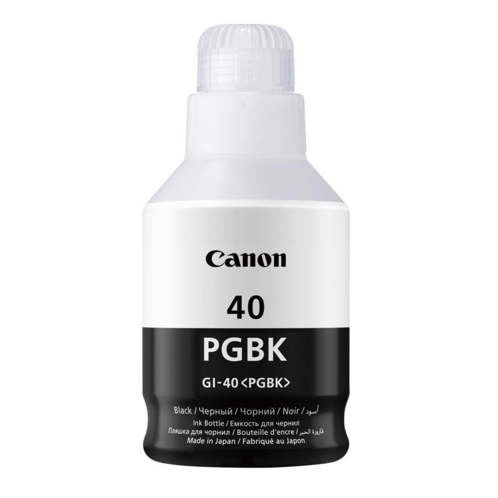 Canon GI-40 PGBK, High Yield, Ink Bottle, Black