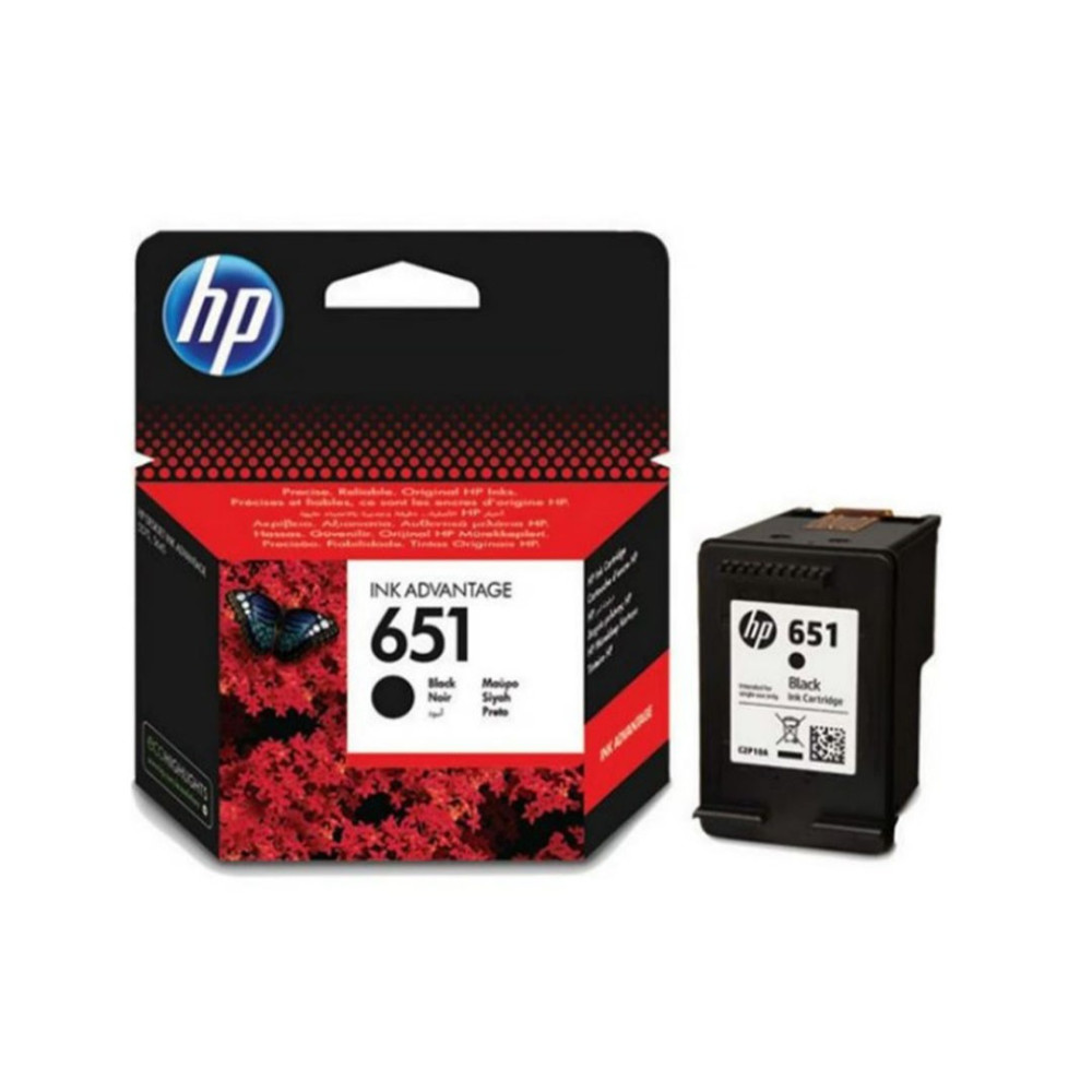 HP 651 Black Original Ink Advantage Cartridge