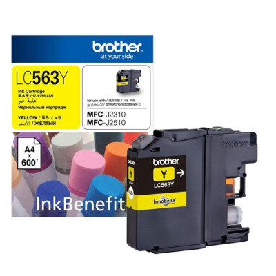 Brother LC563 Yellow