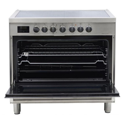 Bompani Bo683Dx/E 90 X 60 Cm Full Electric Ceramic Cooker Stainless Steel