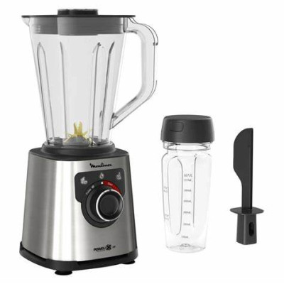 Moulinex High Speed Blender, 1200w, 2l Unbreakable Tritan Jar, Removable Golden Blades, LM88HD27