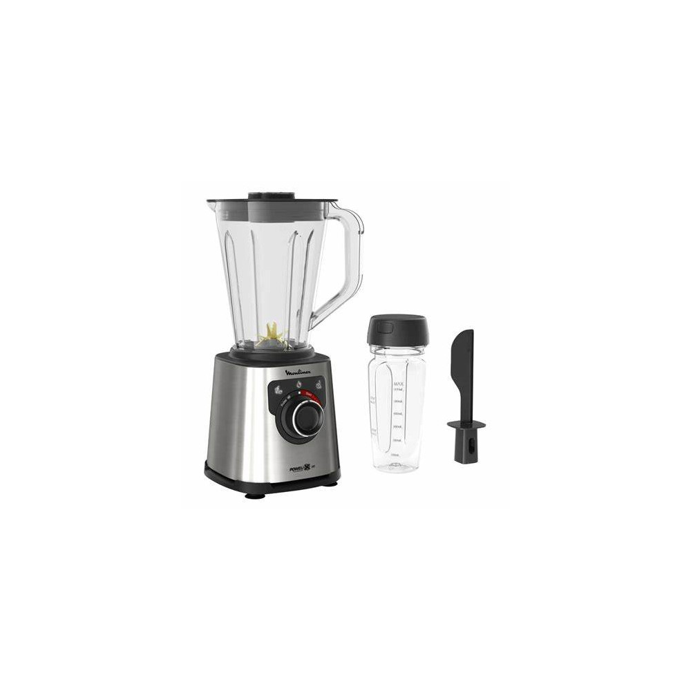 Moulinex High Speed Blender, 1200w, 2l Unbreakable Tritan Jar, Removable Golden Blades, LM88HD27