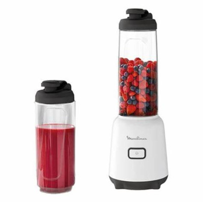 Moulinex Mix & Move Mini Blender 600ml, 2 Jar, 300W, LM15F127
