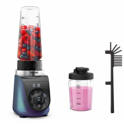 MOULINEX Blend Up, Powerful Mini Blender, 1000 W, 8 Automatic Programs, LM19H4M0