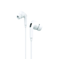 Platinum FINE Series Type-C Stereo Wired Earphones - White