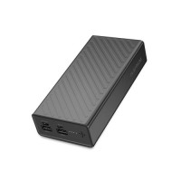 Platinum FLARE Series Power Bank 20000mAh, Black, P-PBFLR20BK