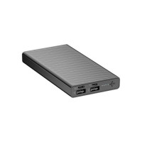 Platinum FLARE Series Power Bank 10000mAh, Black, P-PBFLR10BK
