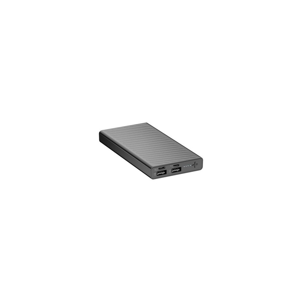 Platinum FLARE Series Power Bank 10000mAh, Black, P-PBFLR10BK