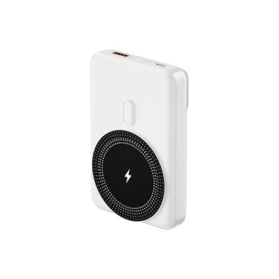 Platinum VITAL Series Mag Power Bank 10000mAh, White, P-PBVTMG10WH