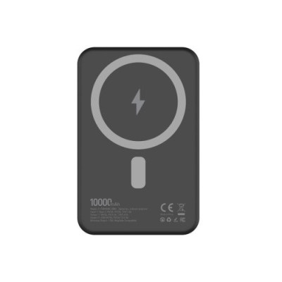 Platinum MAG Series Wireless Power Bank 10000mAh 15W, Black, P-PBMGWL10BK