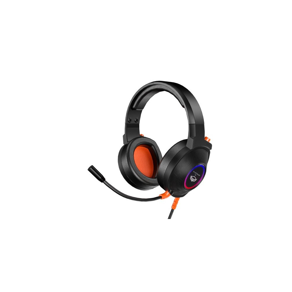 Platinum MT-HP012-A-PLAT USB Gaming Headset – 50mm Drivers, Omnidirectional Microphone