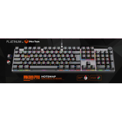 Platinum MT-MK009Pro-W-UAR-PLAT Mechanical Gaming Keyboard