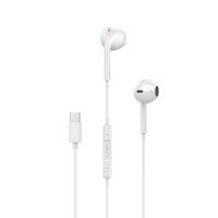 Platinum FLARE Series Type-C Stereo Earphone - White