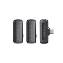 Platinum Vital series wireless Laveller Microphones-Black