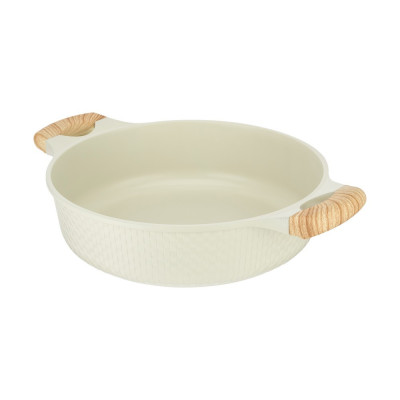 RESTO 93806 beige Shallow pot