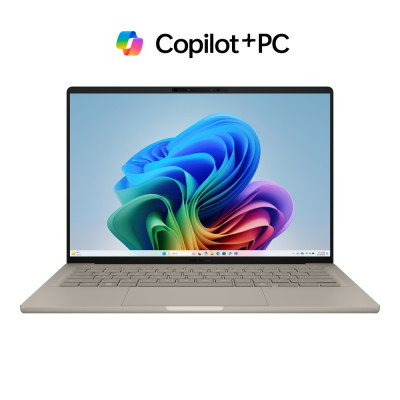 Asus Zenbook 14 UX3407QA-QD180W Purwa SE Qualcomm® Hexagon™ NPU up to 45TOPS 16GB RAM, 1TB SSD, 14-inch, Beige