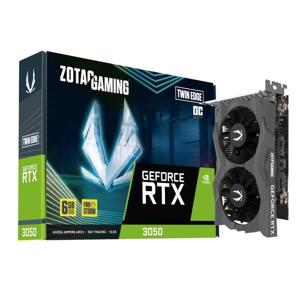 ZOTAC GAMING GeForce RTX 3050 6GB GDDR6 Twin Edge OC