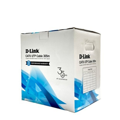 D-Link NCB-C6UOBLR-305 UTP 23AWG 305M Cat6 OUTDOOR Roll