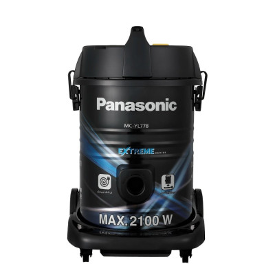 Panasonic 2100W Heavy-duty Vacuum Cleaner,18L Detachable Drum, Black - MC-YL778AQ47