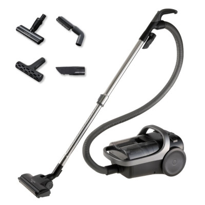 Panasonic Powerful 2000W Cyclone Bagless Canister Vacuum Cleaner with HEPA Filter MC-CL605K747