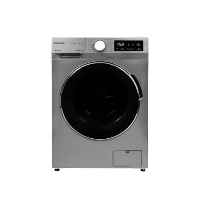 Panasonic 7Kg Front Load Washing Machine, Abaya Wash, Silver - NA-14MG1LAS