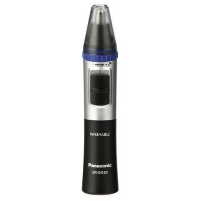 Panasonic Wet & Dry Nose, Ear, Hair Trimmer with Vortex Cleaning System -ER-GN30