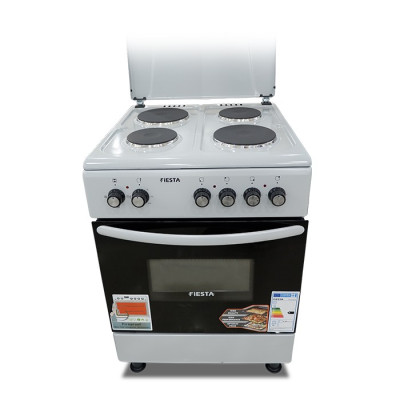 Fiesta Cooking Range with Electric Oven and 4 Hotplates - FG6043MXZG