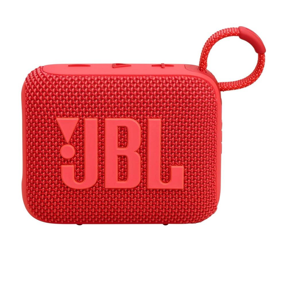 JBL Go 4 Wireless Ultra Portable Bluetooth Speaker, Red