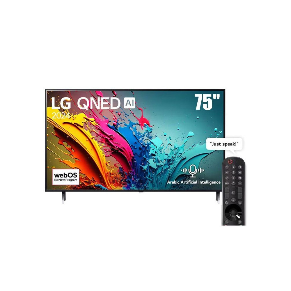 LG 65-inch QNED86 4K Smart TV 2024, 65QNED86T6A
