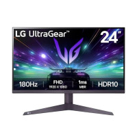 LG 24” UltraGear™ FHD 180Hz gaming monitor, 1ms MBR, HDR 10, 2024, 24GS50F-B